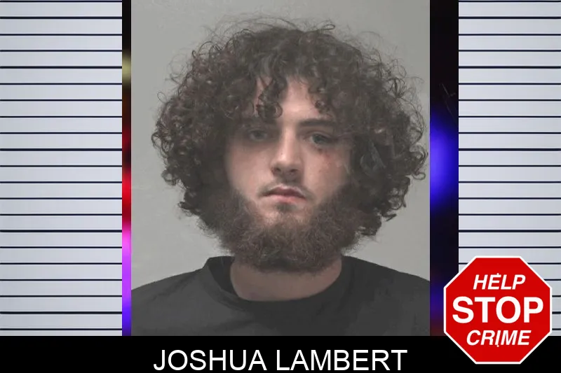 Joshua Lambert mugshot