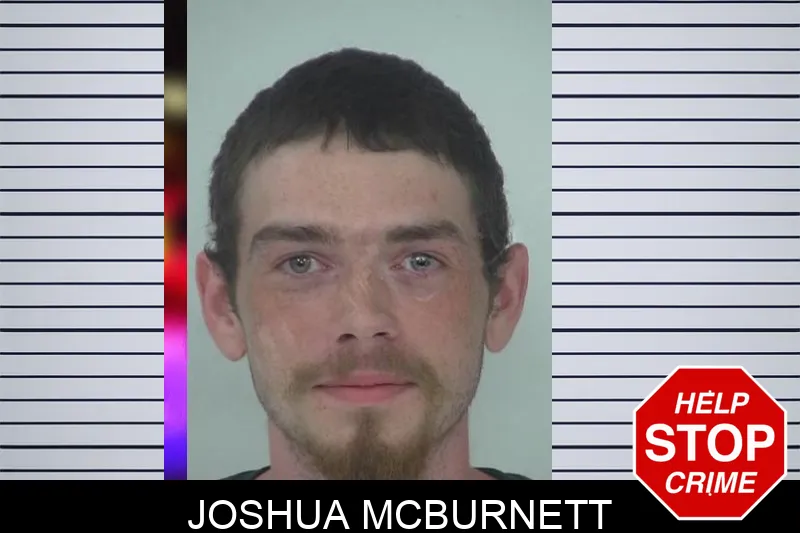 Joshua McBurnett Mugshots