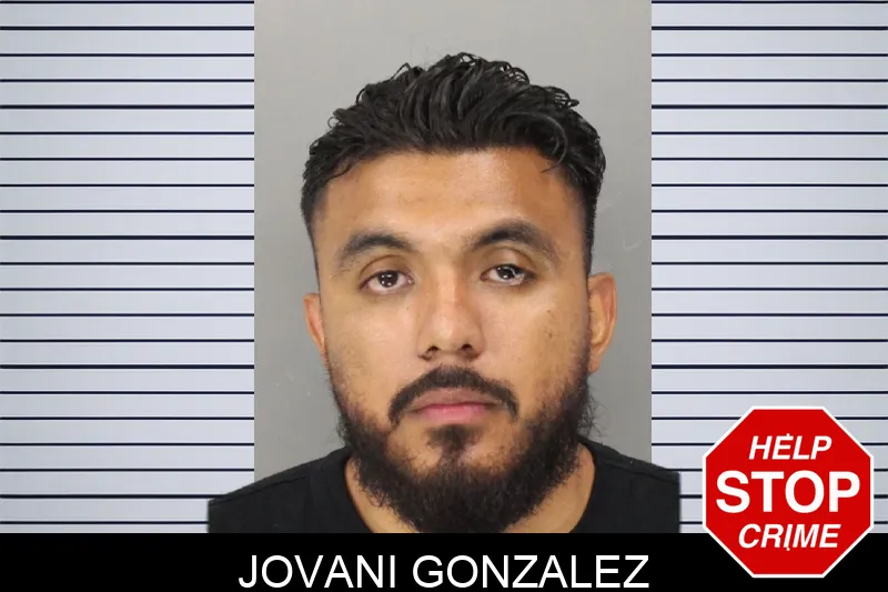 Jovani Gonzalez mugshot