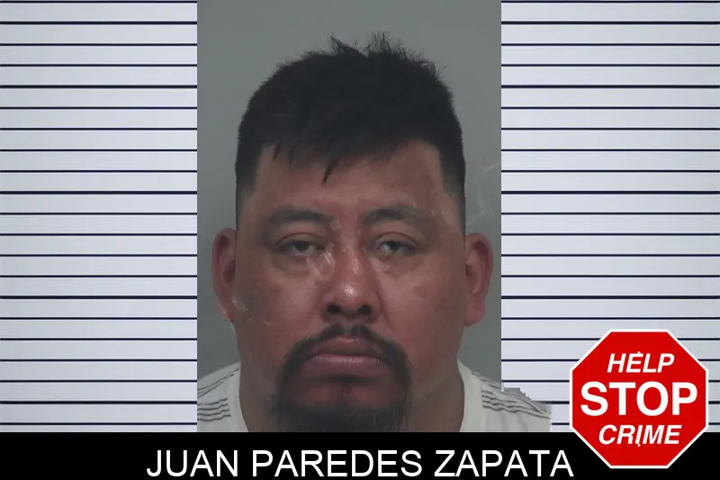Juan Paredes Zapata mugshot