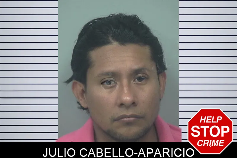 Julio Cabello-Aparicio Mugshots