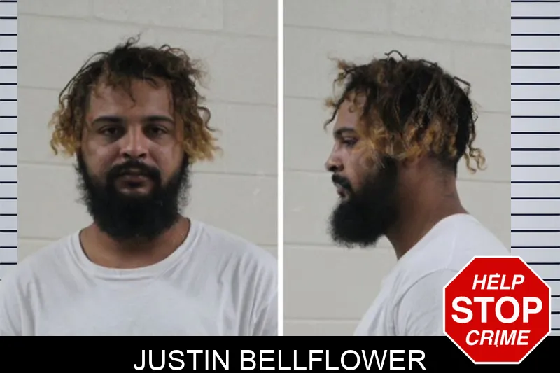 Justin Bellflower mugshot