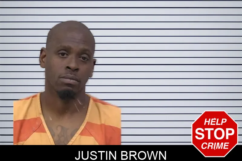 Justin Brown mugshot