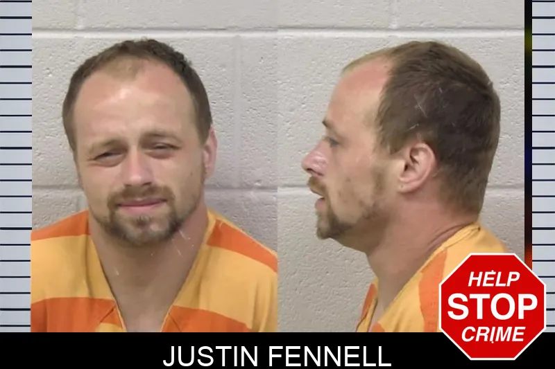 Justin Fennell mugshot