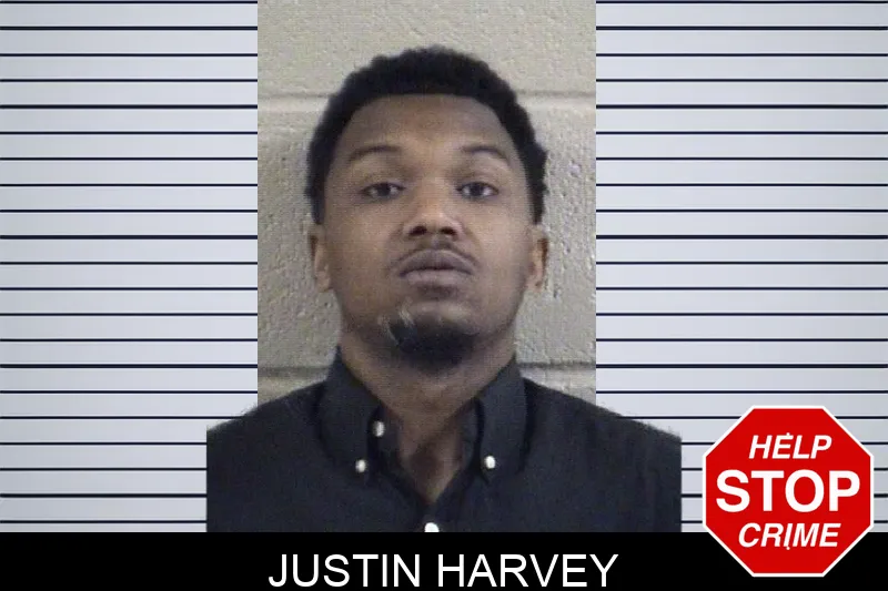 Justin Harvey mugshot