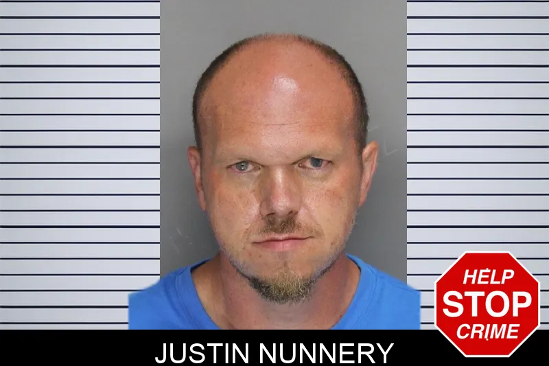 Justin Nunnery mugshot