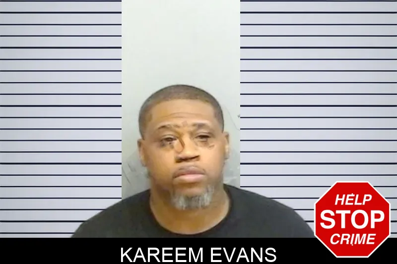 Kareem Evans Mugshots