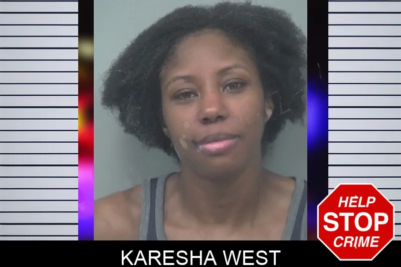 Karesha West mugshot