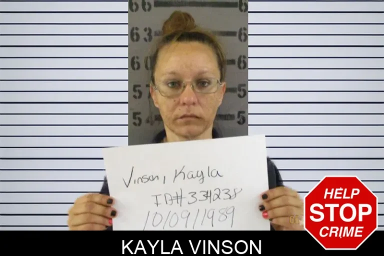 Kayla Vinson mugshot – Dougherty County , Georgia Kayla Vinson