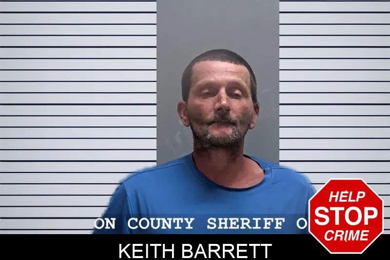 Keith Barrett Mugshots