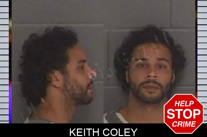 Keith Coley Mugshots