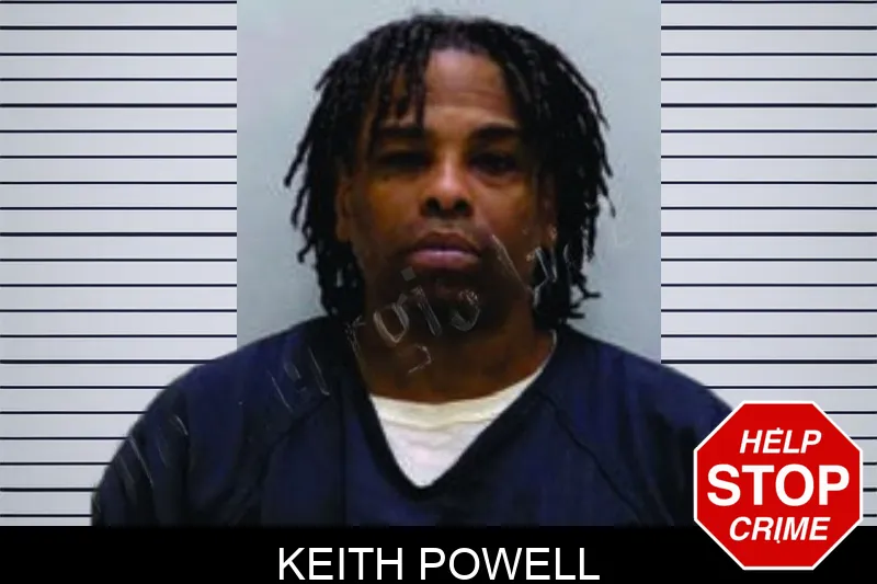 Keith Powell mugshot