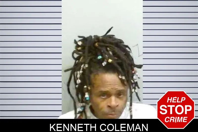 Kenneth Coleman mugshot