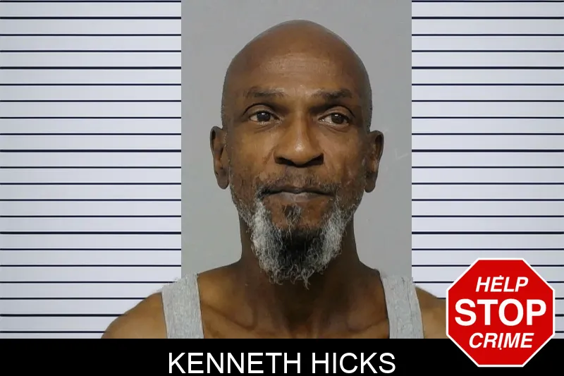 Kenneth Hicks mugshot