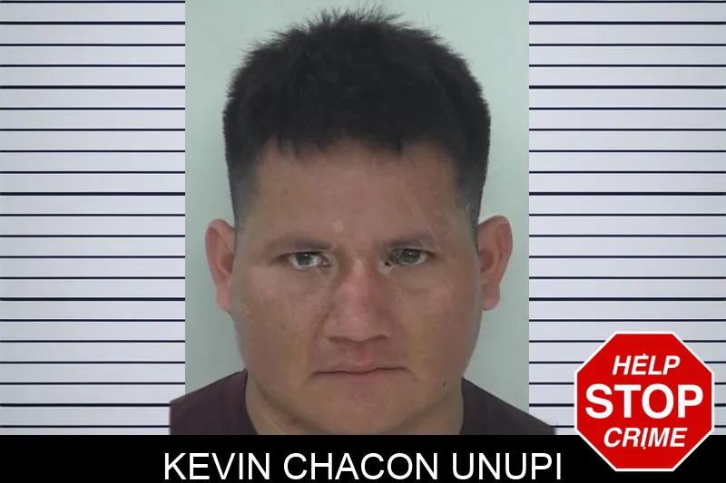Kevin Chacon Unupi Mugshots