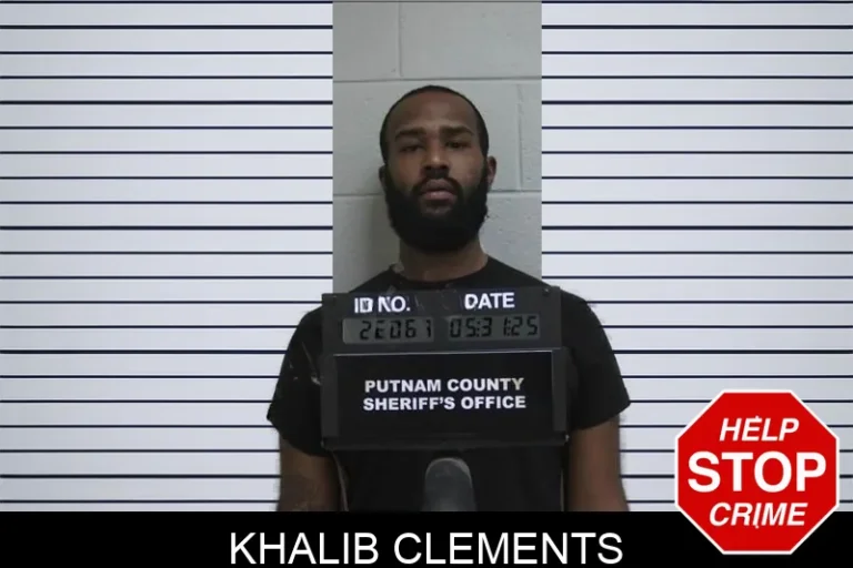 Khalib Clements mugshot β Putnam County , Georgia Khalib Clements