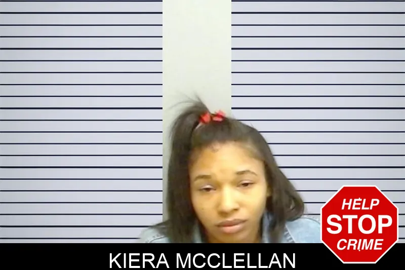 Kiera McClellan mugshot