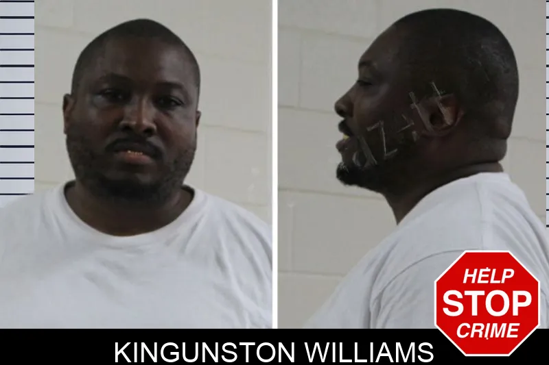 Kingunston Williams mugshot – Houston County , Georgia Kingunston Williams mugshot