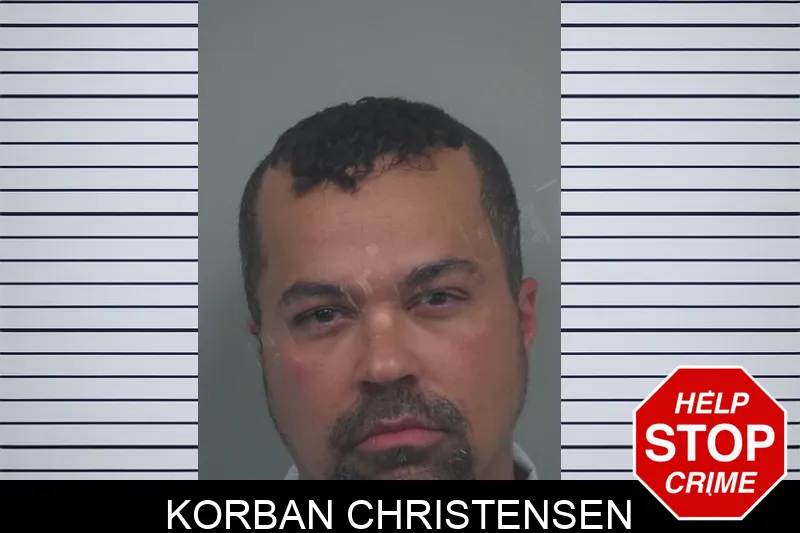 Korban Christensen mugshot