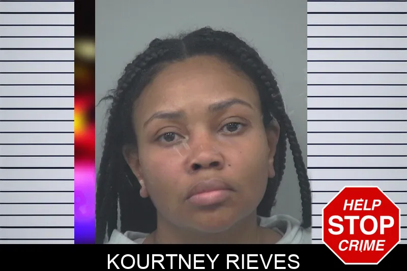 Kourtney Rieves mugshot