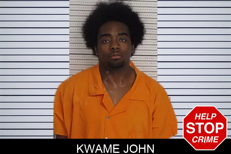 Kwame John mugshot