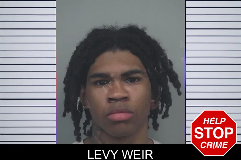 Levy Weir mugshot