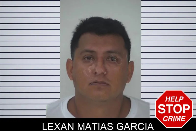 Lexan Matias Garcia mugshot