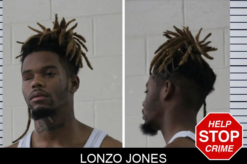 Lonzo Jones Mugshots