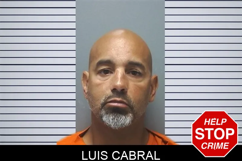 Luis Cabral mugshot
