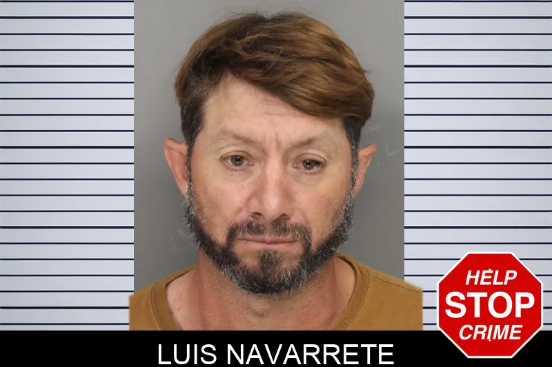 Luis Navarrete mugshot