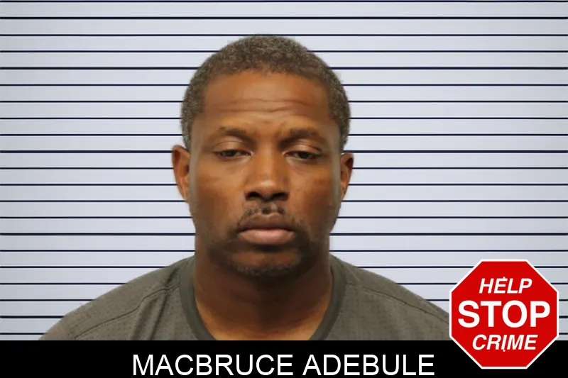 MacBruce Adebule Mugshots