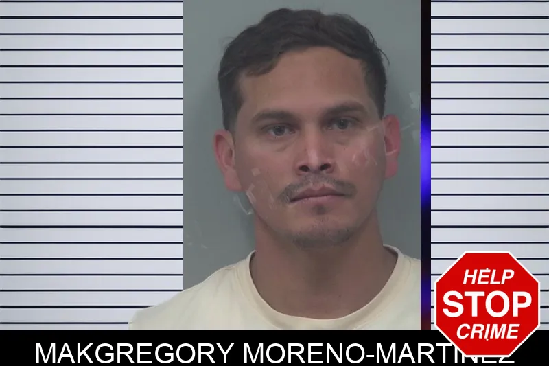 Makgregory Moreno-Martinez Mugshots