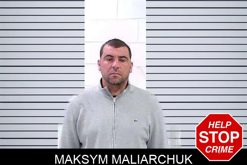 Maksym Maliarchuk Mugshots
