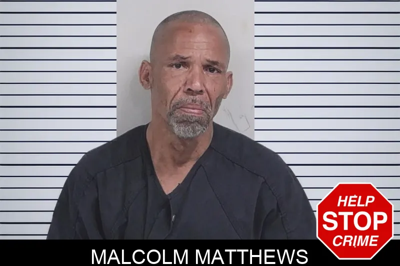 Malcolm Matthews Mugshots