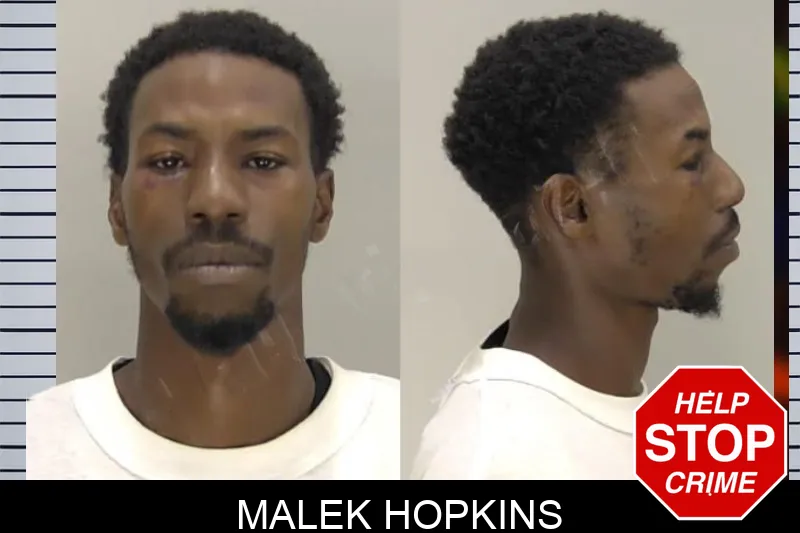 Malek Hopkins mugshot