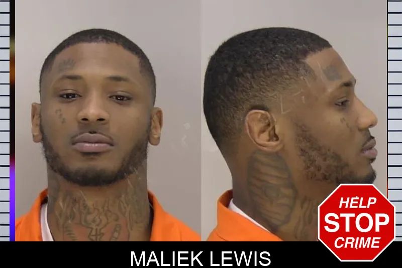 Maliek Lewis Mugshots