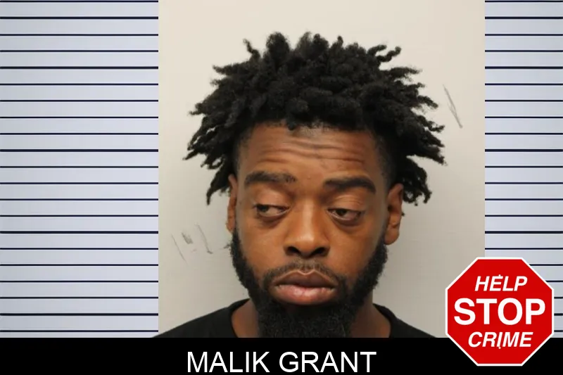 Malik Grant mugshot