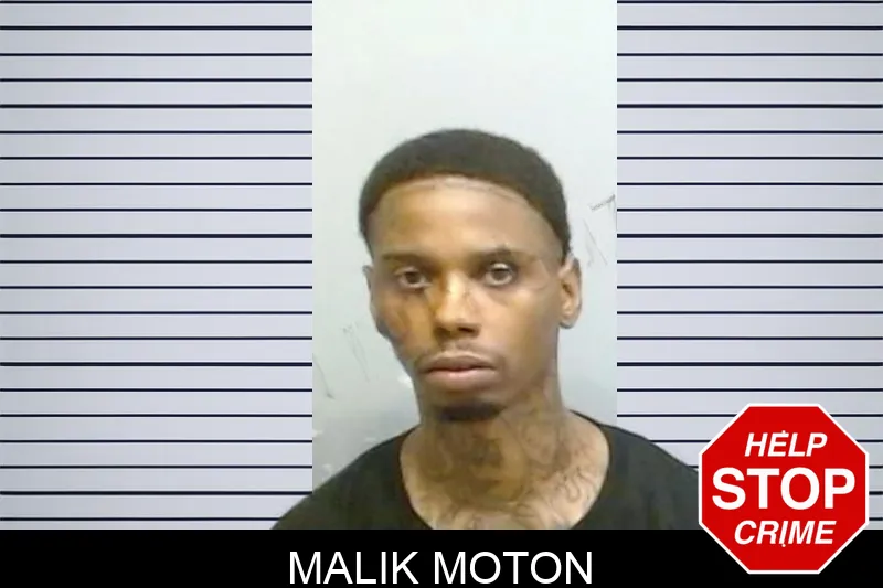 Malik Moton mugshot