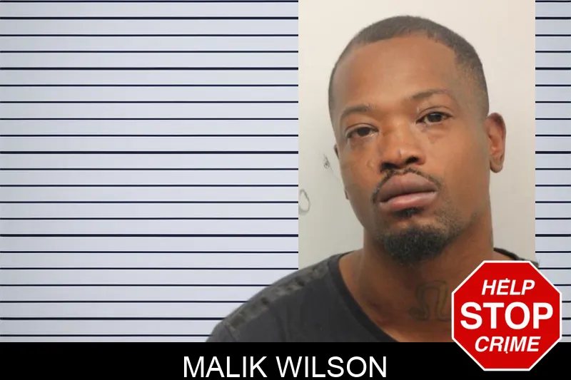 Malik Wilson mugshot