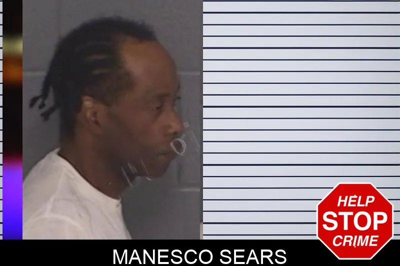 Manesco Sears mugshot