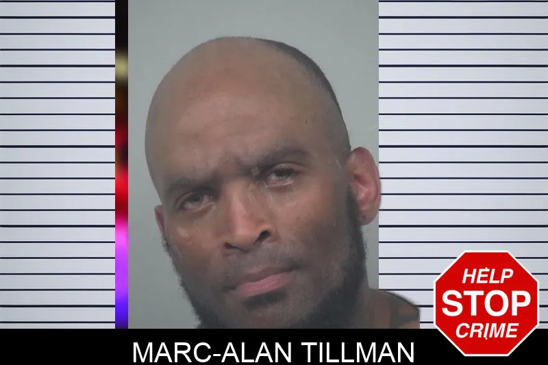 Marc-Alan Tillman Mugshots