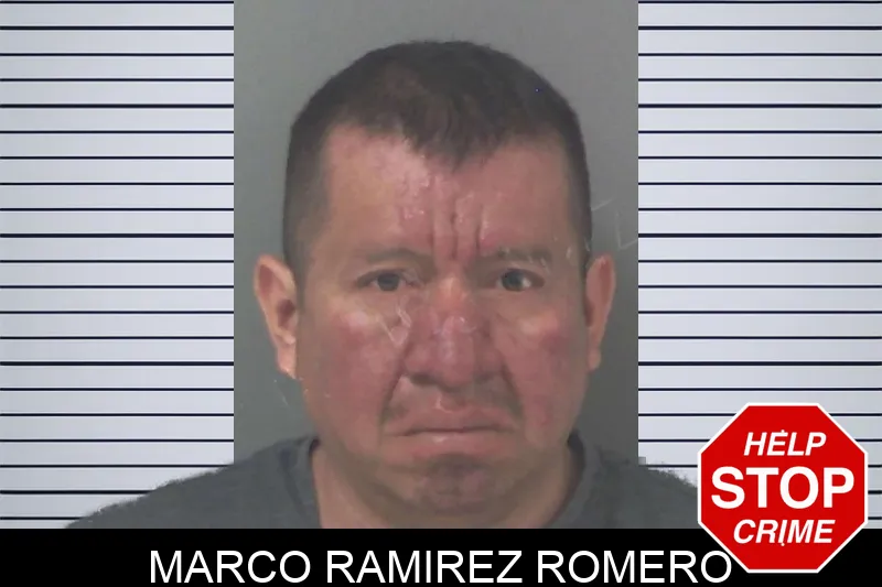 Marco Ramirez Romero Mugshots