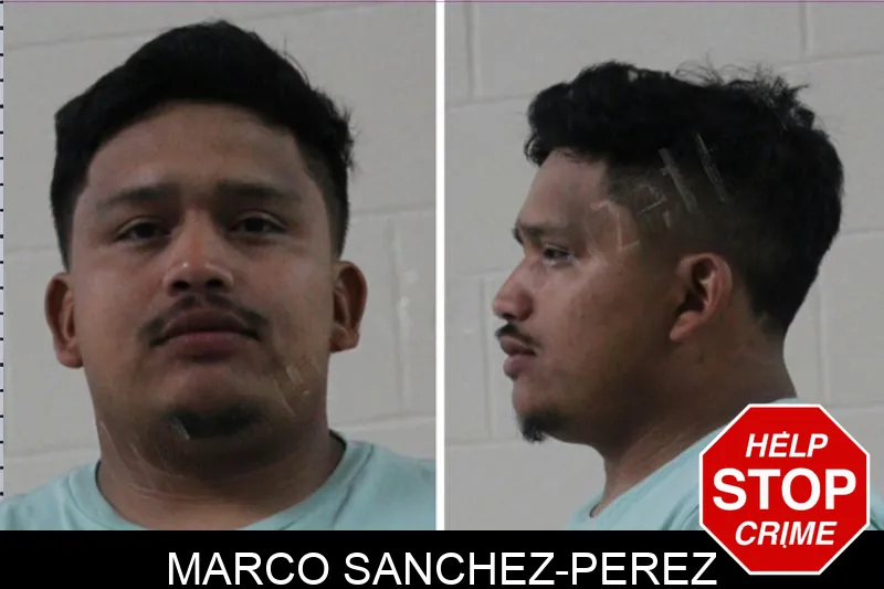 Marco Sanchez-Perez Mugshots