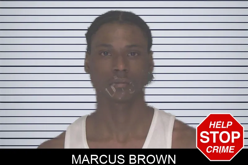 Marcus Brown mugshot