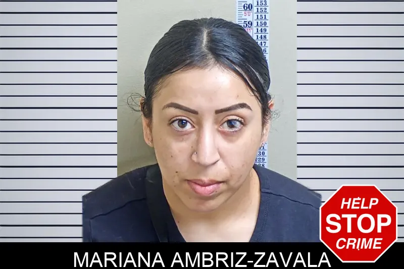 Mariana Ambriz-Zavala Mugshots