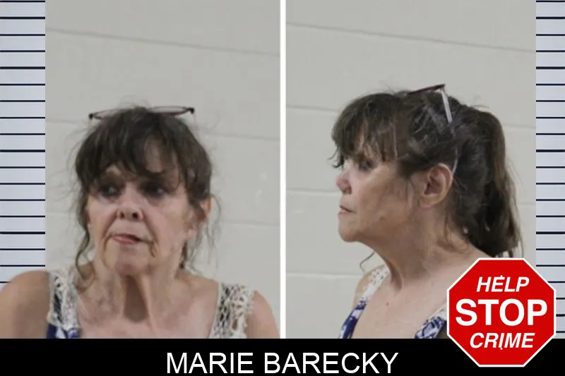 Marie Barecky mugshot