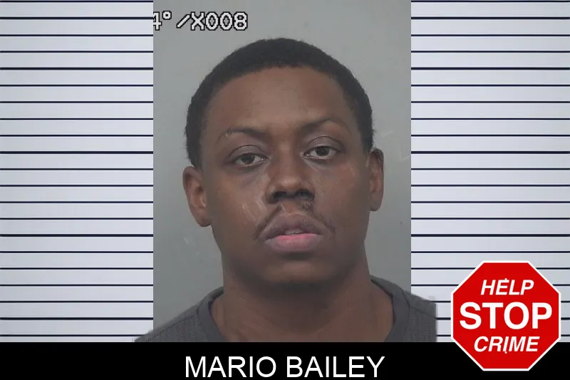 Mario Bailey Mugshots