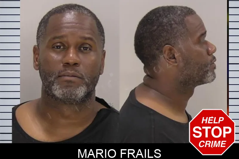 Mario Frails Mugshots