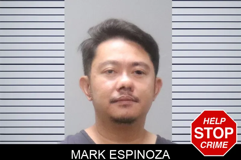 Mark Espinoza mugshot