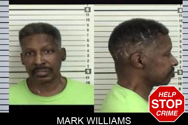 Mark Williams mugshot